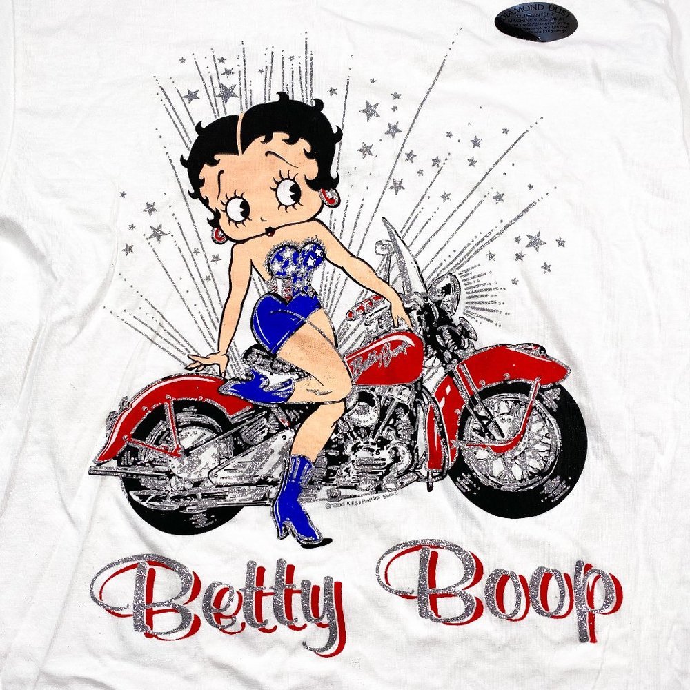 Vintage 1994 Betty Boop M Diamond Dust